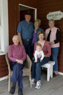 Four generations on the land